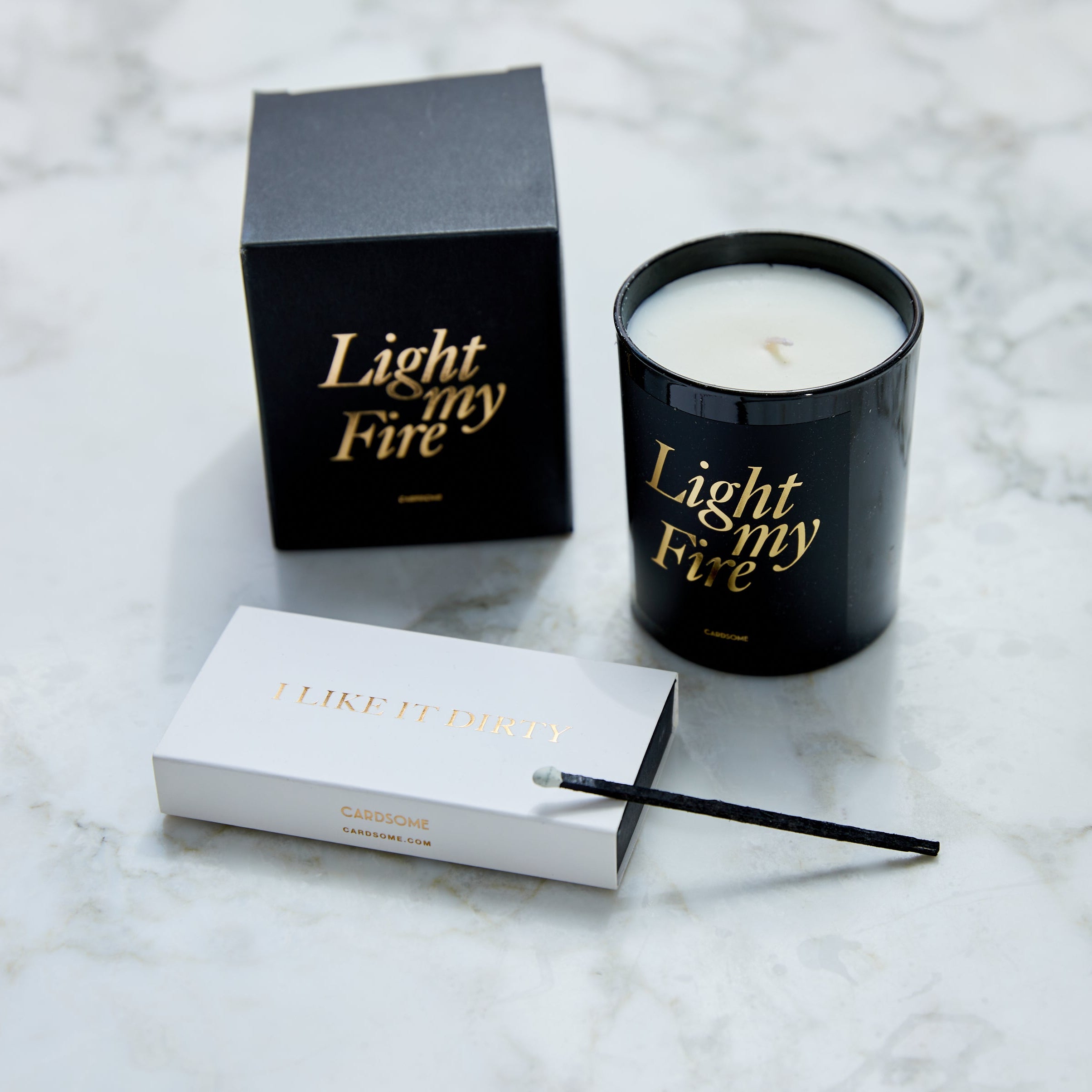 “How I like it” Candle & Match Gift Bundle