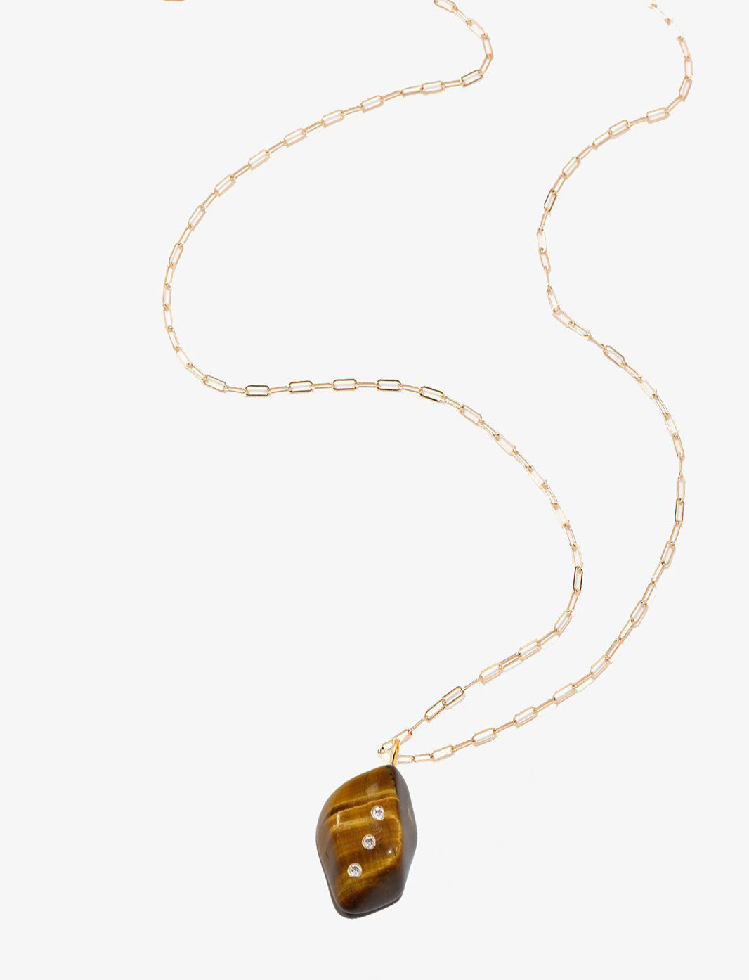 Tiger's Eye A U R A Necklace